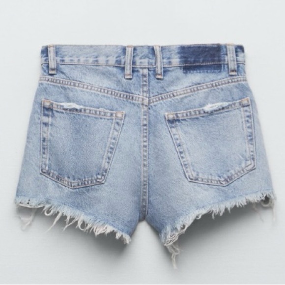 NWT Zara Denim Shorts - Picture 4 of 7